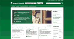 Desktop Screenshot of banquemanuvie.ca