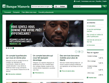 Tablet Screenshot of banquemanuvie.ca